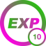 Exp level 10x