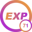 Exp level 71x