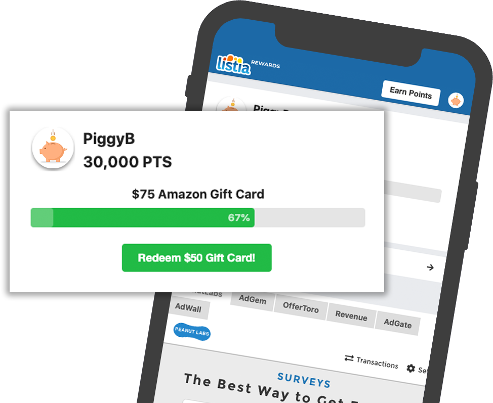 Listia Rewards Earn FREE Gift Cards for Surveys, Videos