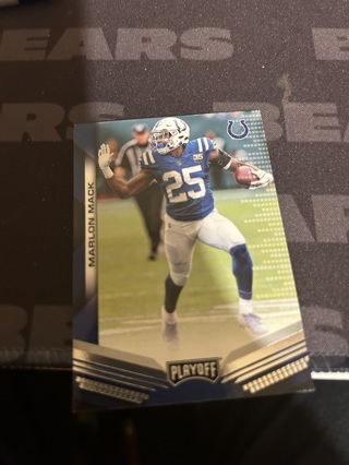 2019 panini playoff marlon mack