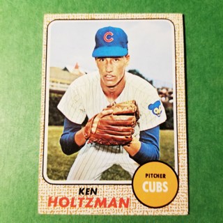 1968 - TOPPS BASEBALL CARD NO. 60 - KEN HOLTZMAN - CUBS