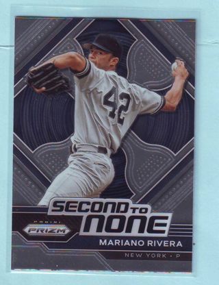 2023 Panini Prizm Mariano Rivera INSERT Baseball Card # SN3 Yankees