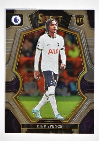 22-23 Select Premier League Soccer Card  #130 Djed Spence Football Card