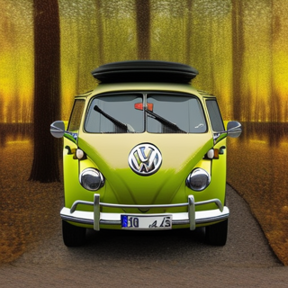 Listia Digital Collectible: Camping In A VW