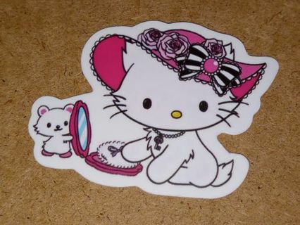 Cute one new small vinyl lap top sticker no refunds regular mail only very nice quality