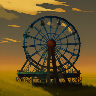 Listia Digital Collectible: A Lonely Ferris Wheel