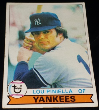 1979 ⚾ Topps Lou Piniella # 648 ⚾ New York Yankees