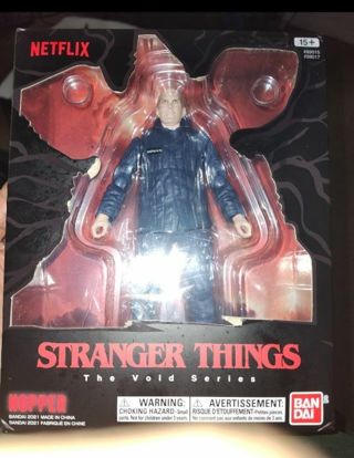 Netflix Stranger Things The Void Series: HOPPER 7" Action Figure (Box has wear)