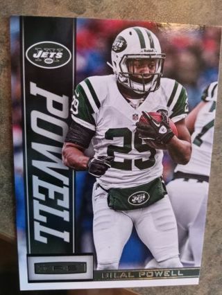 2013 PANINI ROOKIES & STARS BILAL POWELL NEW YORK JETS FOOTBALL CARD# 70