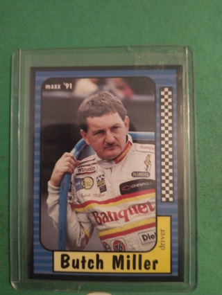 butch miller racing card free shipping