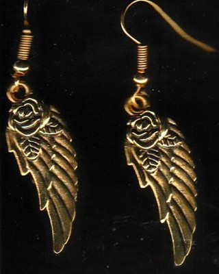 GP ROSE WING EARRINGS (PLEASE READ DESCRIPTION)