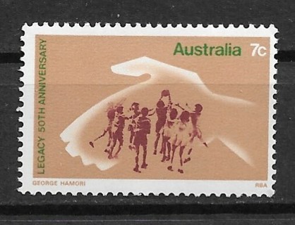 1973 Australia Sc581 Legacy 50th Anniversary MNH