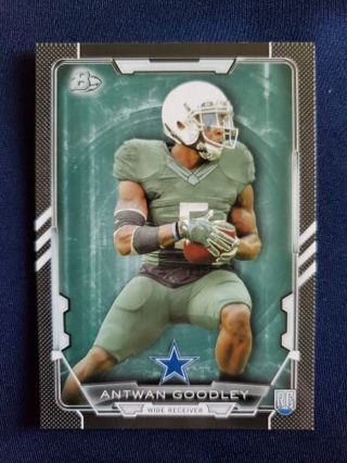 2015 Bowman Rookies Black Antwan Goodley