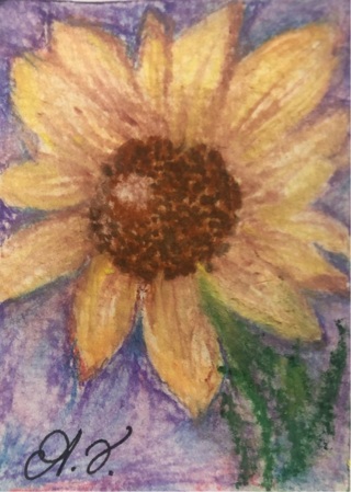 Original ACEO watercolor 