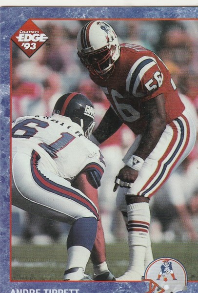 Andre Tippett - New England Patriots (NFL Football Card) 1993 Skybox P –  PictureYourDreams