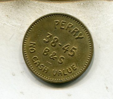 Perry Brew & Steak (B&S) Tokens-Roll Of 40 Tokens