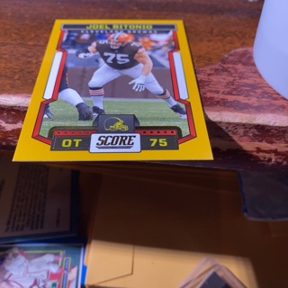 2023 panini score Joel bitonio football card 