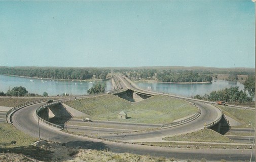 Vintage Unused Postcard: ginz: Massachusetts: South End Bridge, Springfield