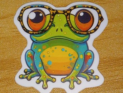 Cute one small nice vinyl sticker no refunds regular mail only Very nice quality!