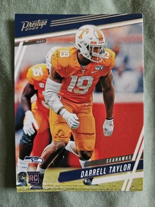 2020 Panini Prestige Rookie Darrell Taylor