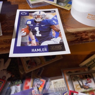 2020 panini score k.j.hamler rookie football card 