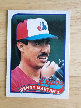 89 Topps Denny Martinez #313
