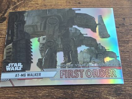 2020 Star Wars AT-M6 Walker holo card