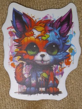 Cool one 1 nice vinyl lab top sticker no refunds regular mail high quality!