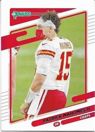 2021 DONRUSS PATRICK MAHOMES CARD