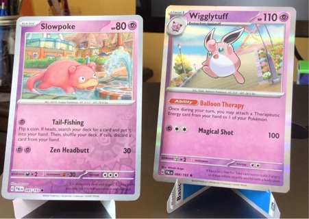 2 Pokemon Cards 