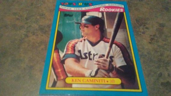 1988 TOPPS TOYS "R" US COLLECTORS EDITION ROOKIES KEN CAMINITI HOUSTON ASTROS BASEBALL CARD# 6 OF 33