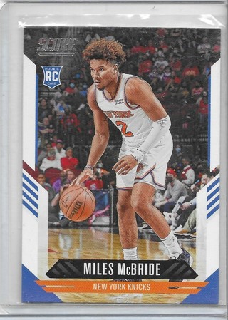 Miles McBride 2021-22 Chronicles Score #134 Rookie Card