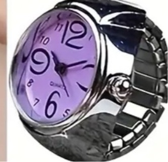 Brand, new (purple) ring, watch free shipping