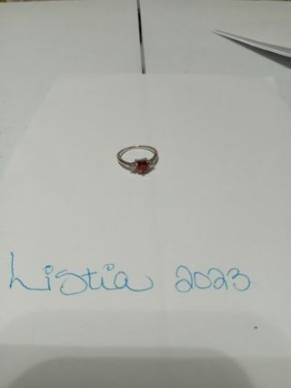 Heart shaped ring size 8