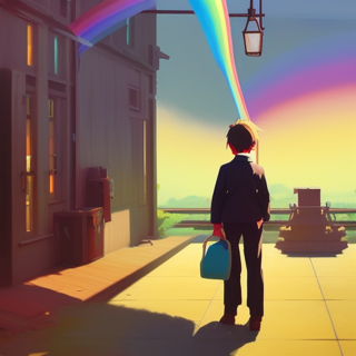 Listia Digital Collectible: Rainbow from the sky