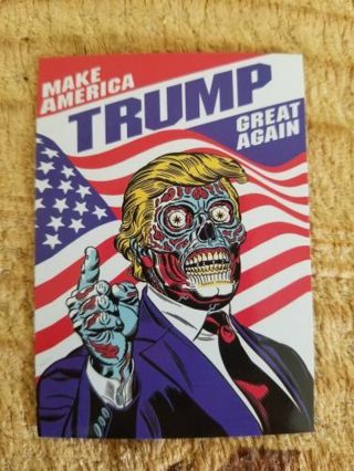 2016 TRUMP ALIEN THEY LIVE RARE COLLECTIBLE CARD