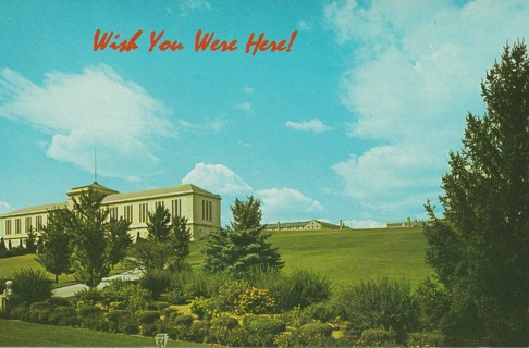 Vintage Unused Postcard: (gin6): Wish You were Here, State Pen, PA