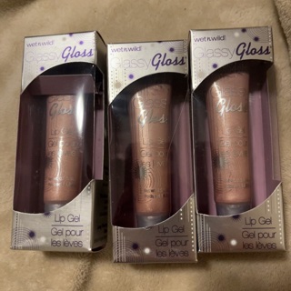 Stocking Stuffer Auction #2: 3 WetNWild Glassy Gloss Lip Gel