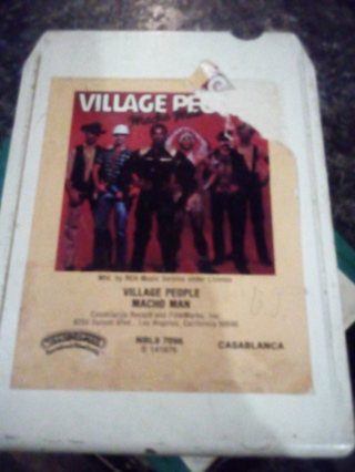Rare Village People 8 track tape