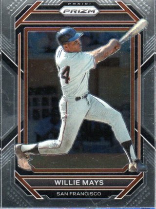 2023 Panini Prizm Willie Mays San Francisco