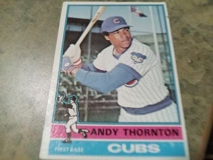 1976 TOPPS ANDY THORNTON CHICAGO CUBS BASEBALL CARD# 26