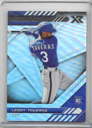 Leody Taveras 2021 Chronicles XR #18 Rookie Card