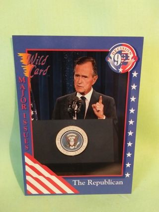 Decision 92 Presidential Trading Card