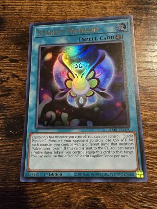 Yugioh Starlet Papillon Holo rare card blmr-en095
