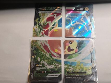 Pokemon Morpeko V Union from Mirpeko Box swsh215-218