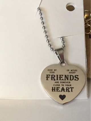 Friends are forever necklace