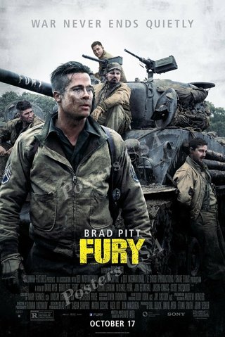 "Fury" HD "Vudu or Movies Anywhere" Digital Code