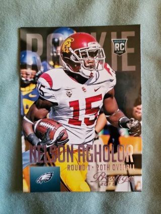 2015 Panini Prestige Rookie Nelson Agholor