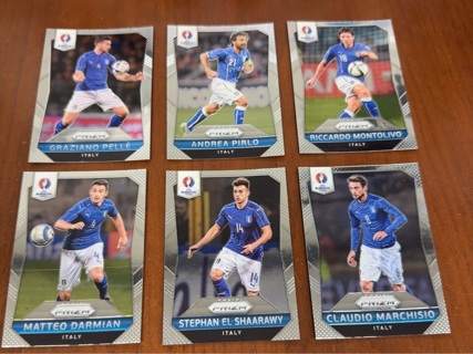 2016 Panini Prizm Euro Soccer lot