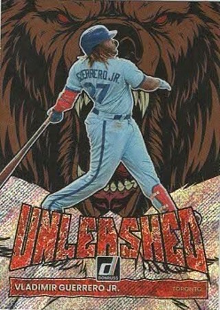 2022 Donruss Unleased Insert Vladimir Guerrero Jr Toronto Blue Jays #UL-7!